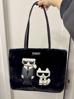 KARL LAGERFELD Paris Tote Bag