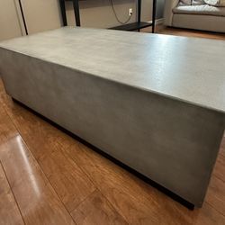 Concrete Look Coffee Table
