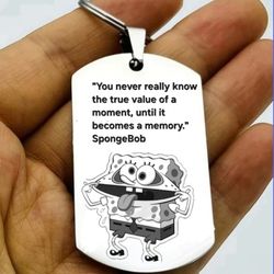 SpongeBob SquarePants Hot Funny Art Keychain 
