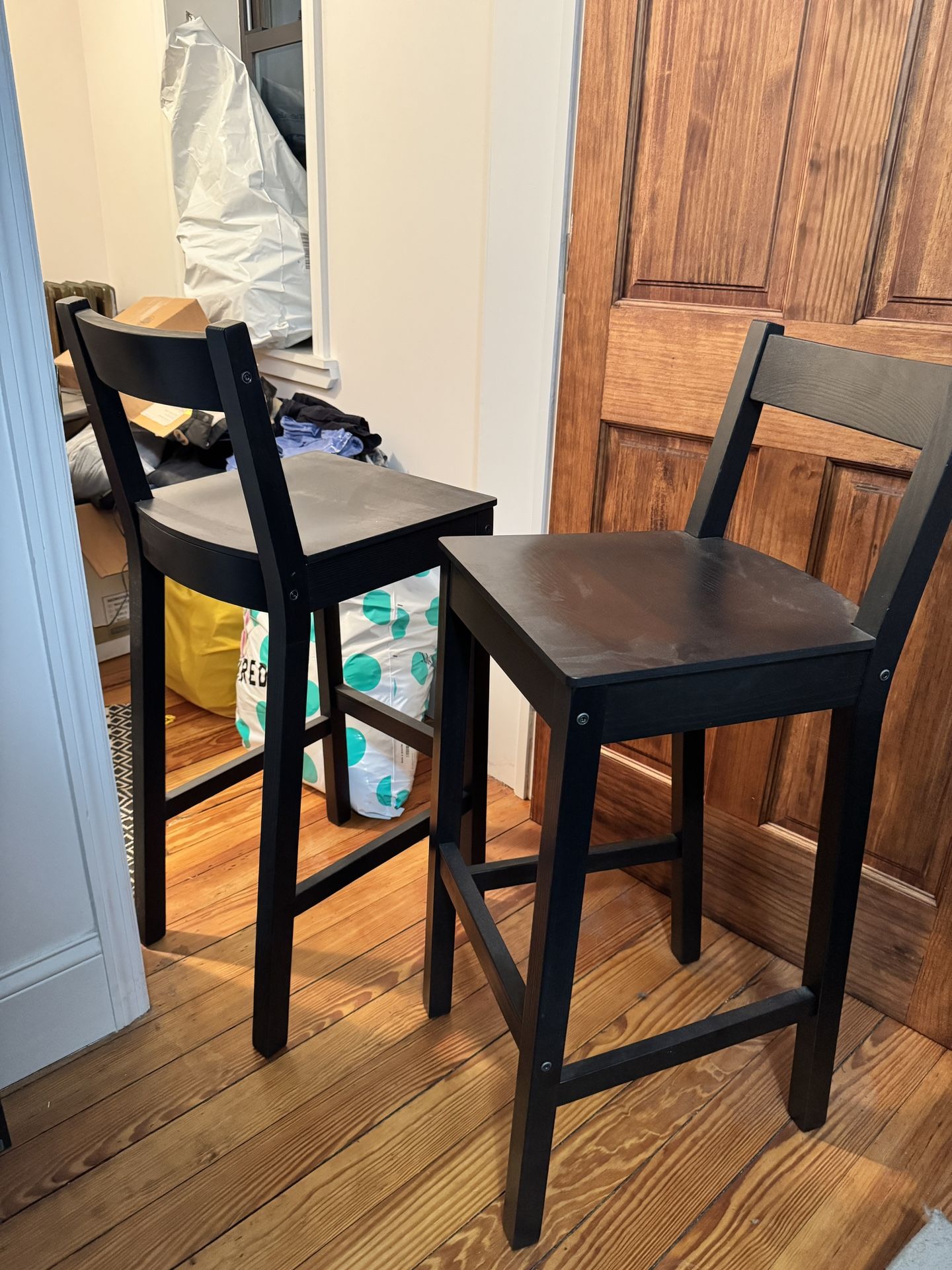 2 IKEA NORDVIKEN bar stools