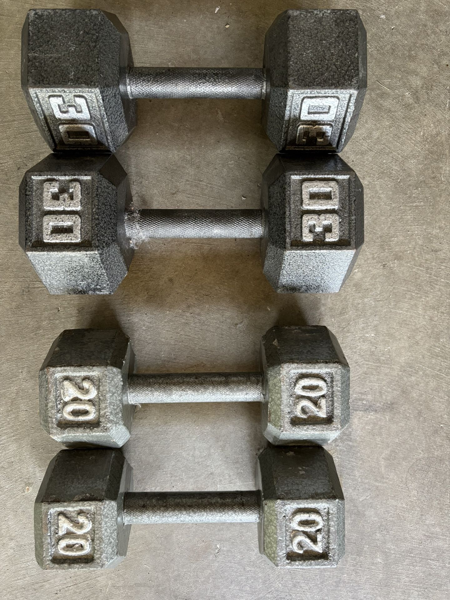 30 lb & 20 lb Weights 