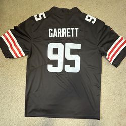 Myles Garrett Cleveland Browns NFL Jersey.  Size medium