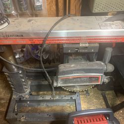 Craftsmen 10 Inch Radial Arm Saw