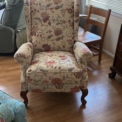 Wingback Recliner.