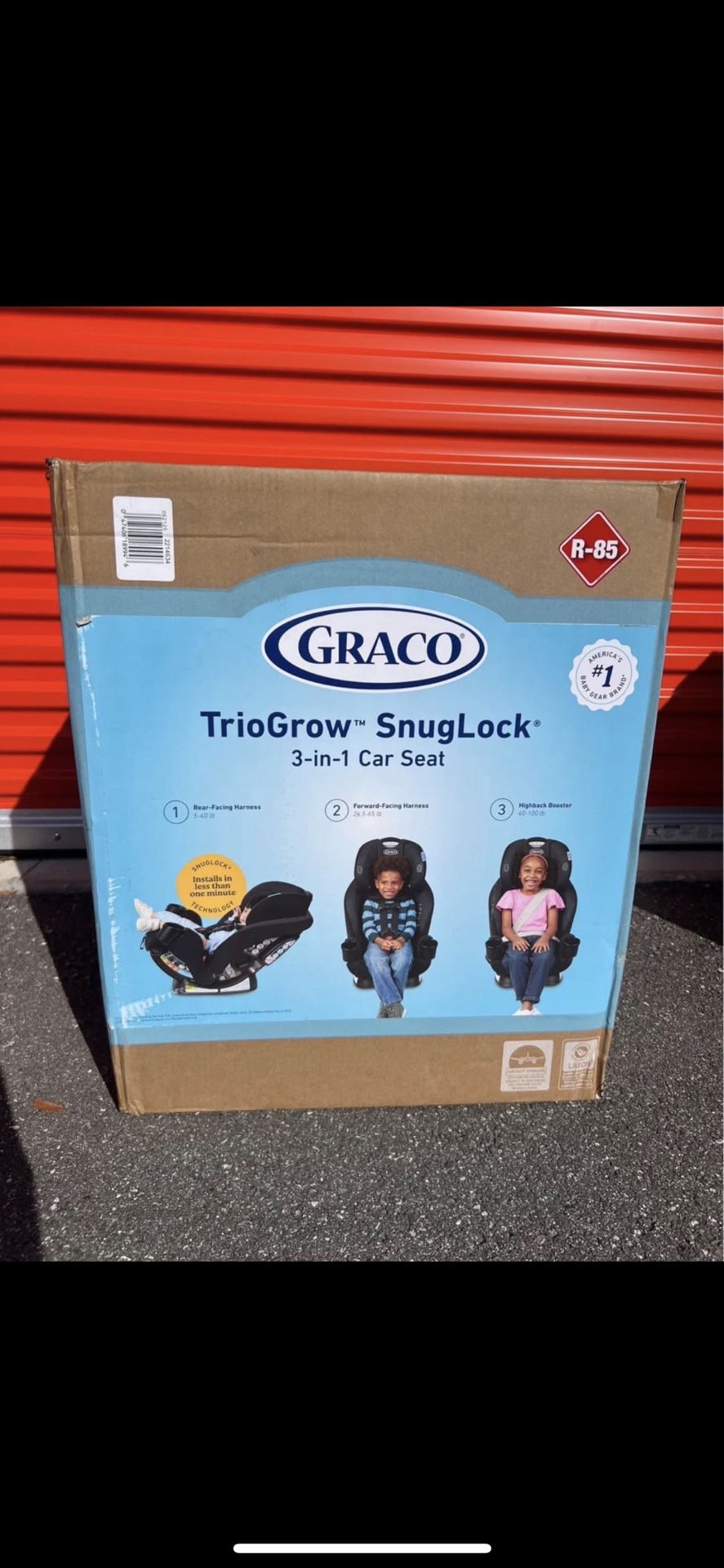 Graco Triogrow Snuglock Car seat 