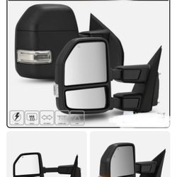 BRAND NEW!! 2021-2025 FORD F150 TOW MIRRORS 