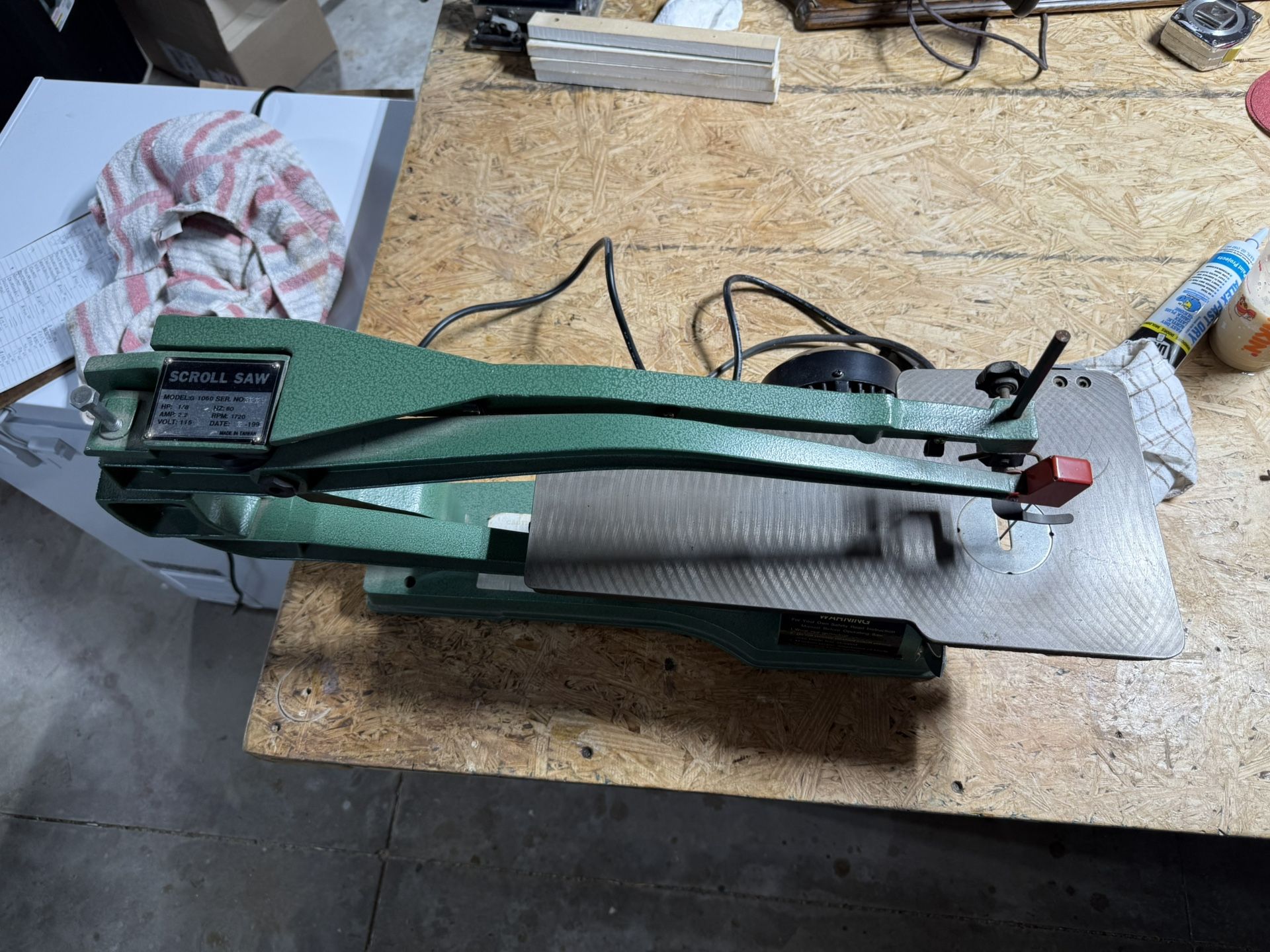 Scroll Saw 22” Grizzly