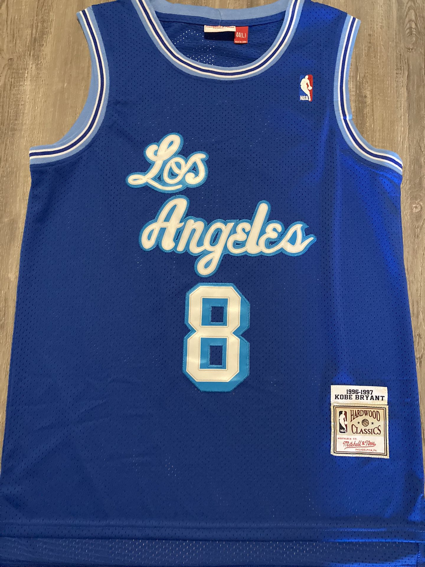 Mitchell Ness LA Lakers Kobe Bryant Blue Jersey