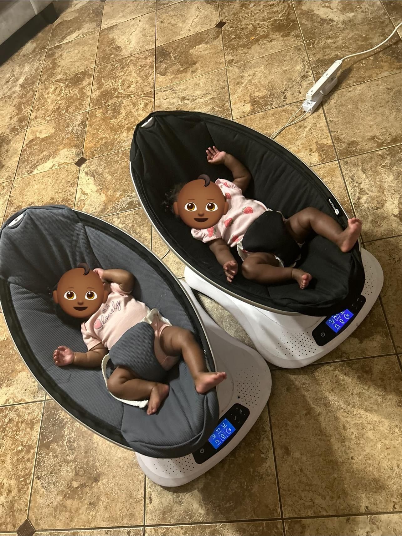 Mamaroo Swing, 2x Boppy Brand Pillows, Baby Clothes Boys 12m-2t , Baby Girl Clothes Preemie - 6 Months, Clothes Organizer