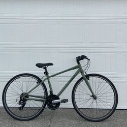 Retrospec Atlas Fitness Hybrid Bike – Small 16” Frame Bicycle Commuter