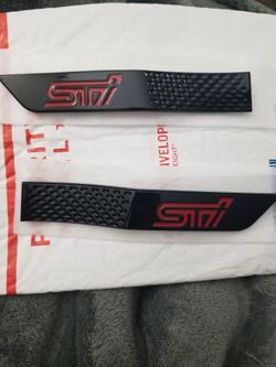 2015-2021 Brand New JDM Subaru Wrx STI Fender Badges