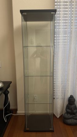 IKEA DETOLF Glass-Door Cabinet