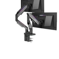 MSI  Premium RGB Dual Monitor Arms Used 