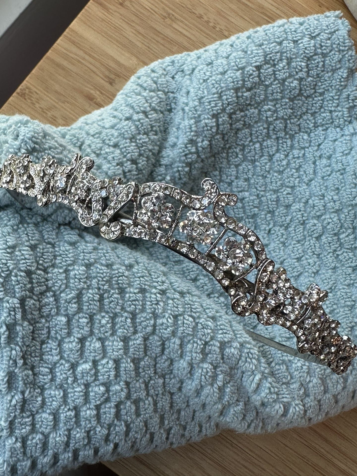 Vintage Fenaroli Crystal Tiara