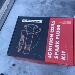 Set Ignition Coils And Spark Plugs