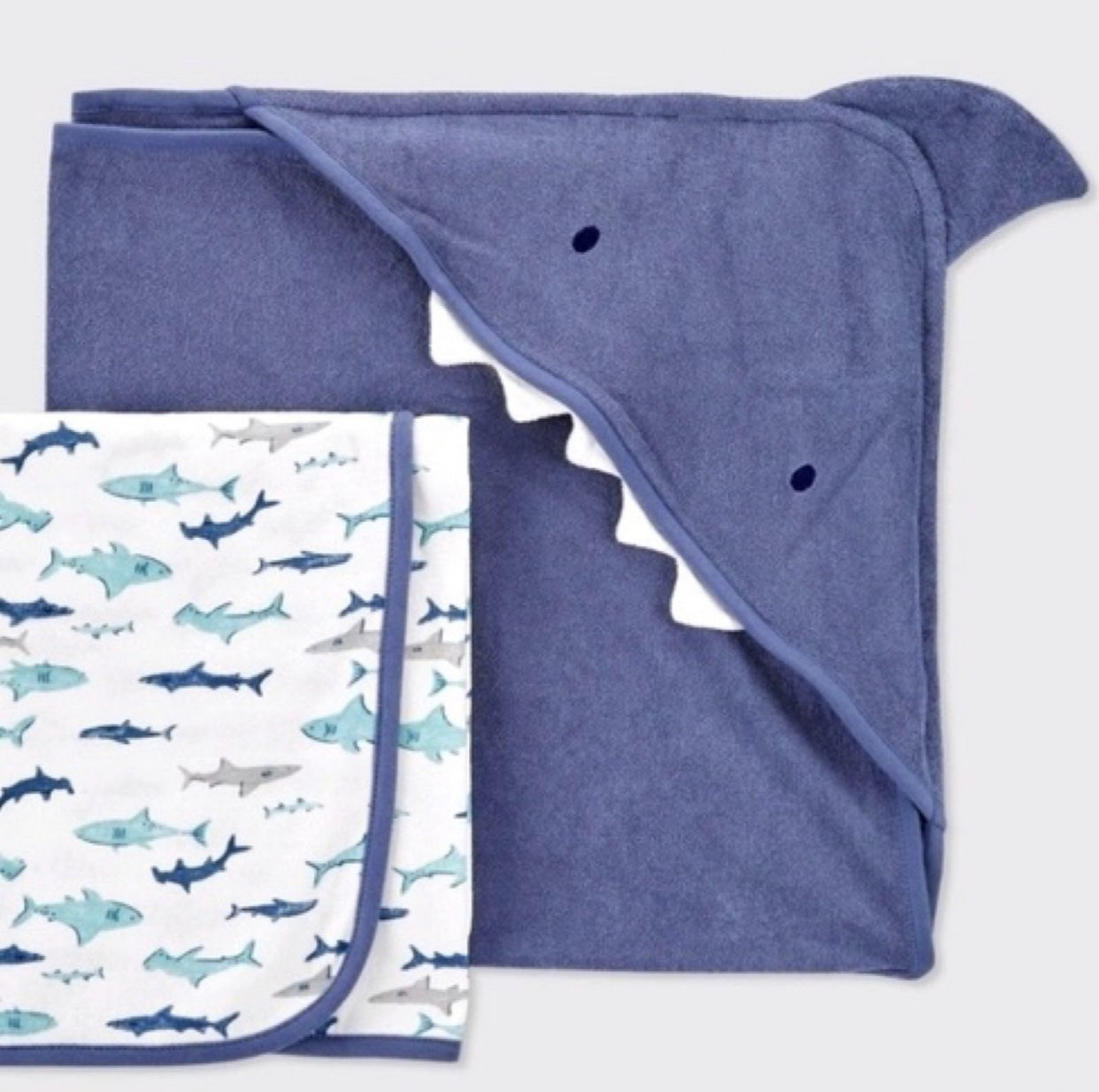 Just One You Made By Carter’s Shark Hooded Towel Hooded Towel Only 