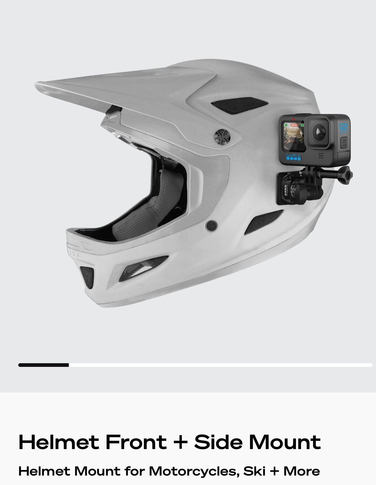 Helmet Front + Side Mount