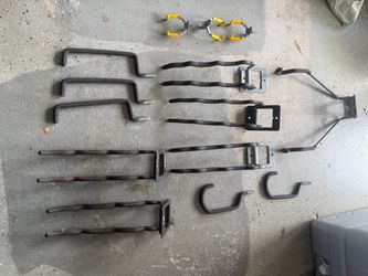 Hanging accessories for garage