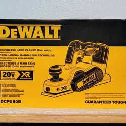 Dewalt 20 Volt Xr Brushless Planer...$140....Firm On Price... Brand New... Pickup Only...