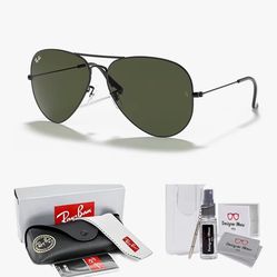 Ray-Ban RB3026 AVIATOR LARGE METAL II Sunglasses For Men For Women