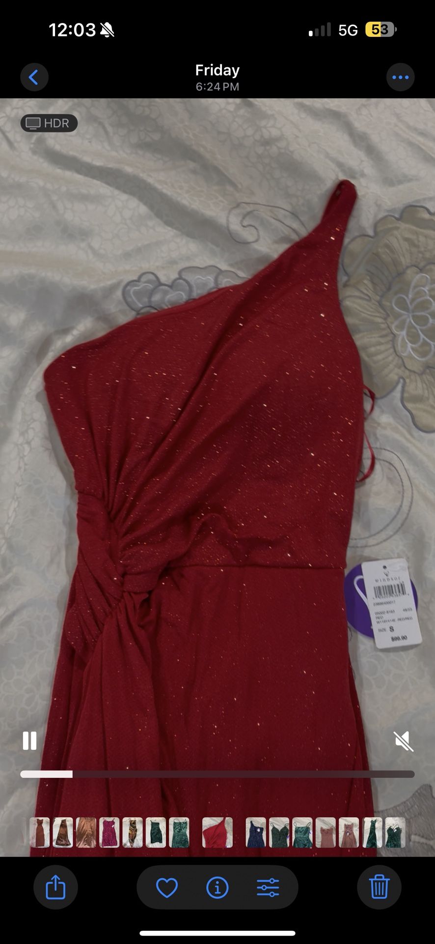 Party Red Prom Dress