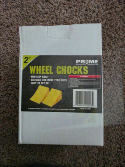 Prime Automotive 2-Piece Wheel Chocks