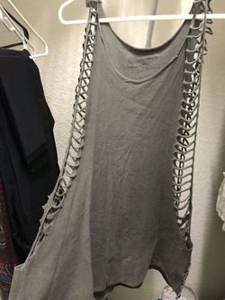 Urban Outfitters Cut Out Muscle Tee