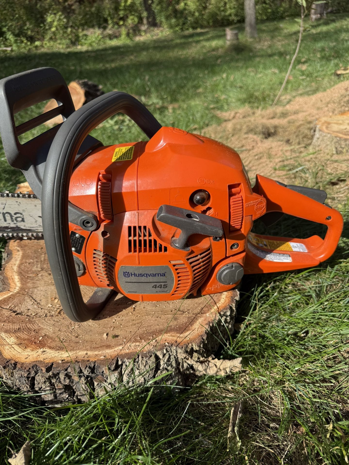 Husqvarna 445 X Torque Chain Saw 18 Inches 50cc