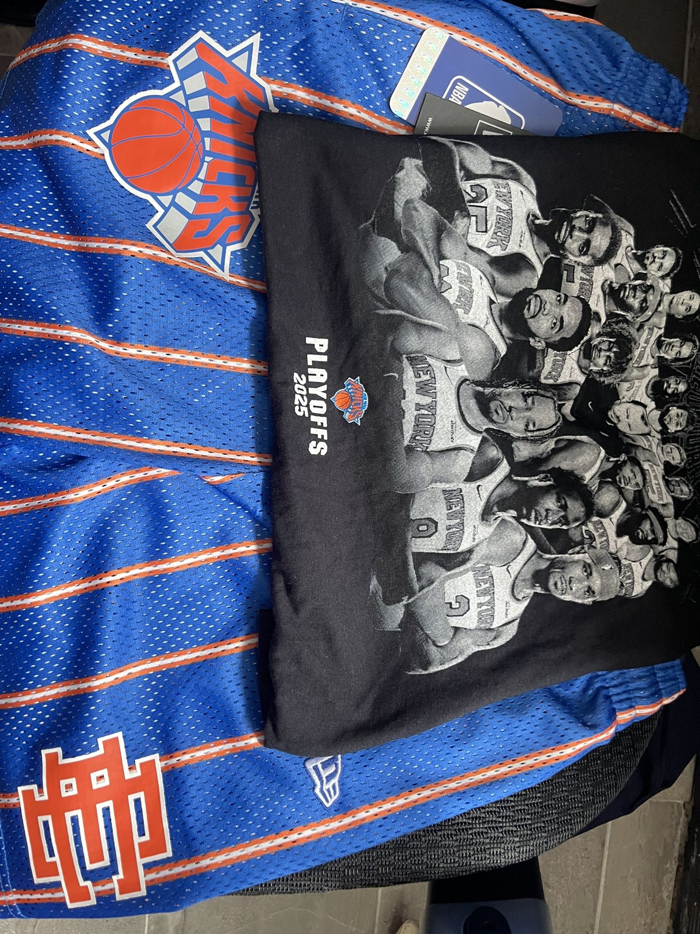 Eric Emanuel Knicks shorts 