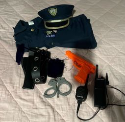 Police costume (size 7)