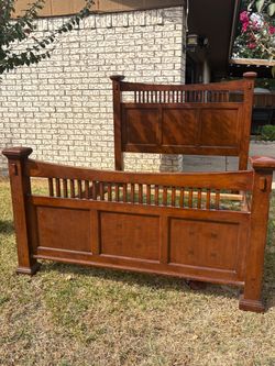 Base y respaldos para cama tamano Queen