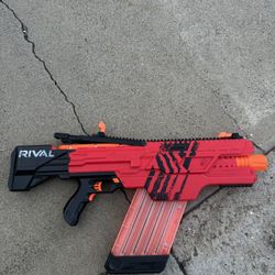 Nerf Rival Khaos MXVI-4000 Red Electronic Flywheel Blaster 