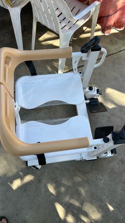 Disability person moving new  open box