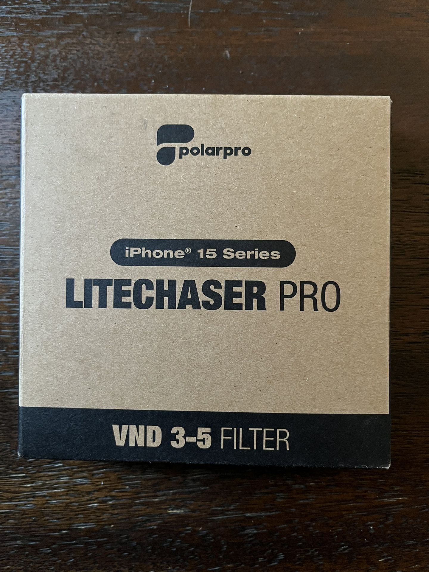 Polarpro Litechaser Pro VND 3-5 Filter iPhone 15 Series