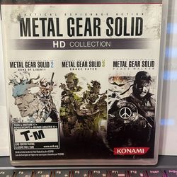 Metal gear solid HD Ps3