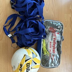 Volleyball Net And Lines