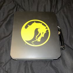 Mortal Kombat 11 Lunchbox With Game + Scorpion Handkerchief For PS4 PlayStation