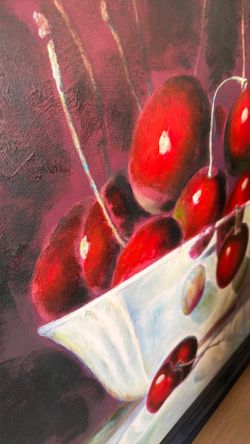 Large Framed Still Life Painting