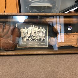 Little league Baseball Art Display Collection Piece 