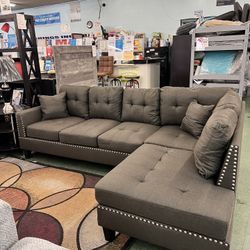 🚚Hot Deal🚚Brand New 2pc Sectional Couch $499, Payment Available, Delivery Available 