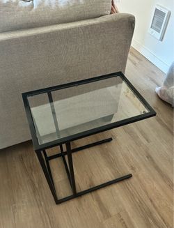 IKEA Glass Side Table