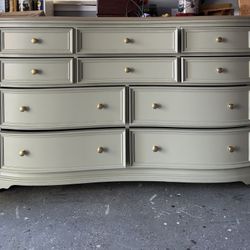 1 Drawer Dresser - Solid Oak Wood 🪵 