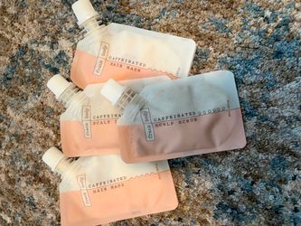 Frank Body Caffeinated Hair Mask & Scalp Scrub Set