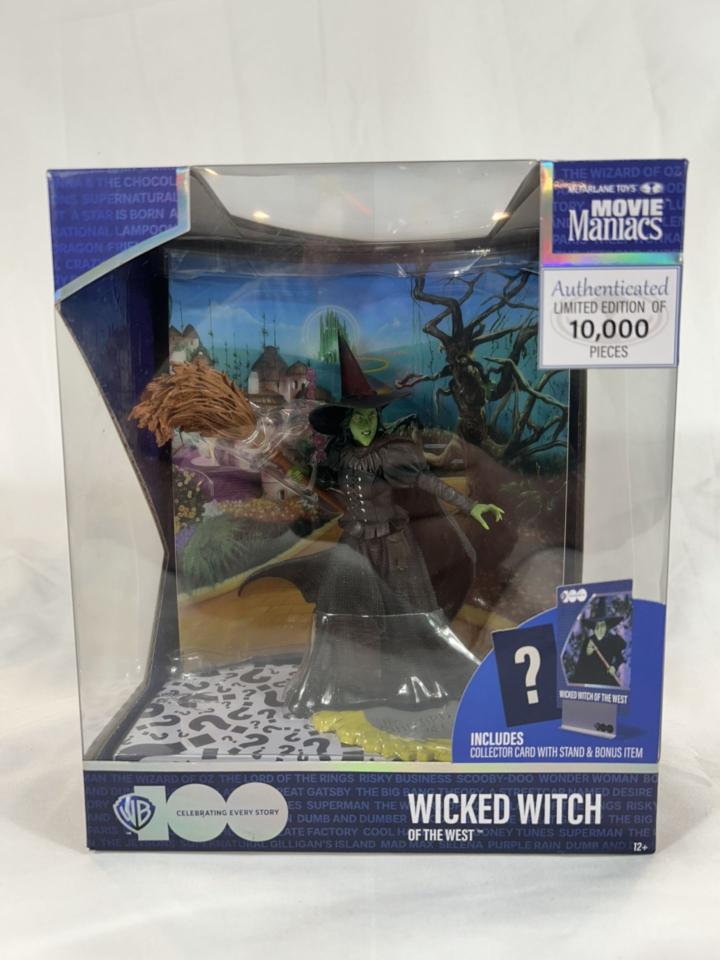 Wizard of Oz Wicked Witch of the West 6” - Movie Maniacs McFarlane Figure Limited Edition
