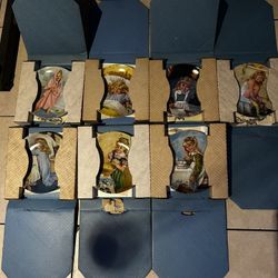 Becky's Day Complete Set 7 Collectors Plates John Mcclelland Reco
