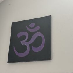 Painting Ohm Symbol 