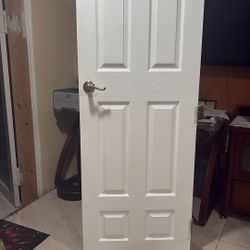 White Interior Door