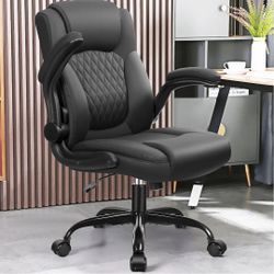 ⢠Brand New SEALED Brick Attic MP245 Ergonomic Leather Office Chair - Black