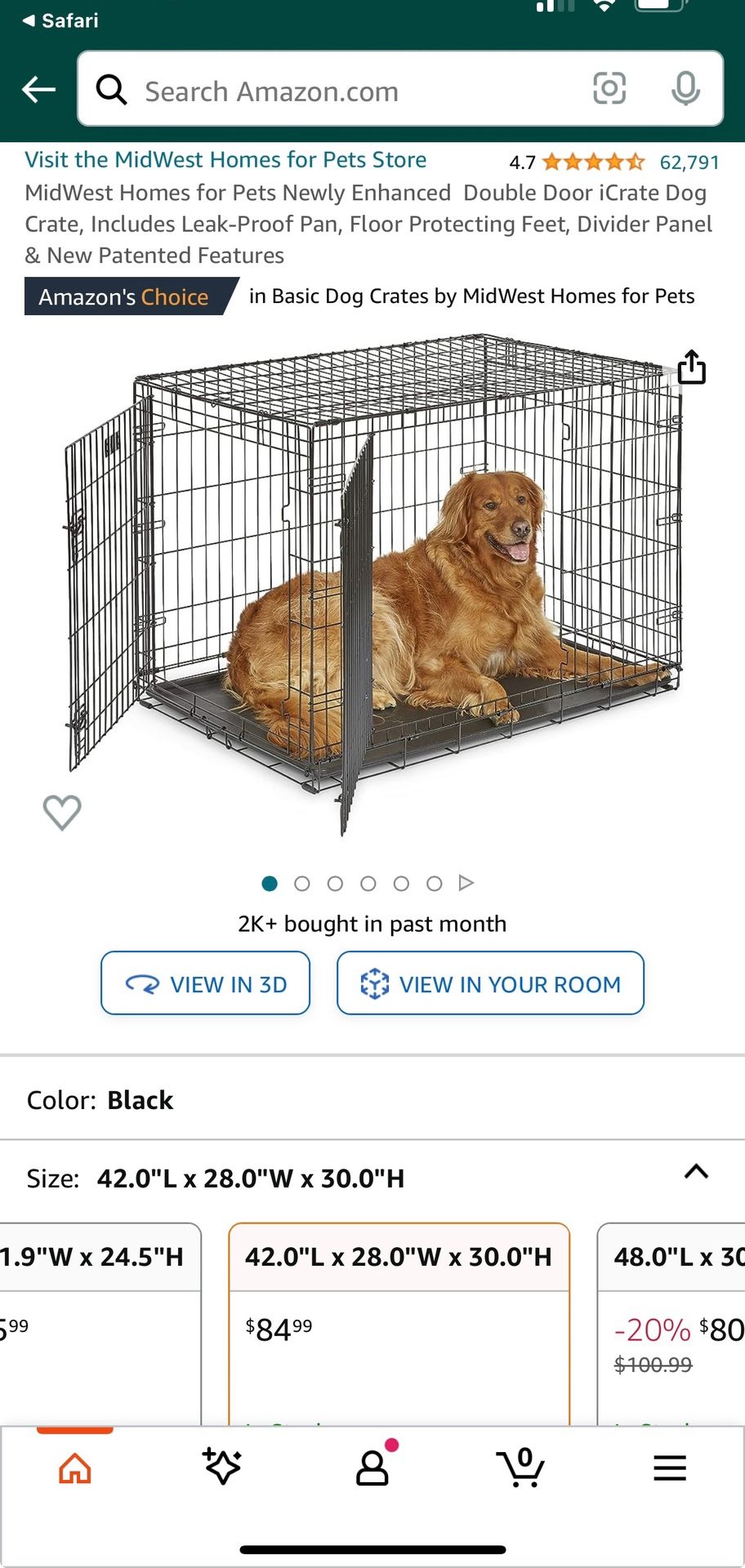 Large Dog Crate