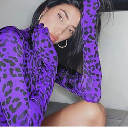 Purple Leopard body ( brand new)